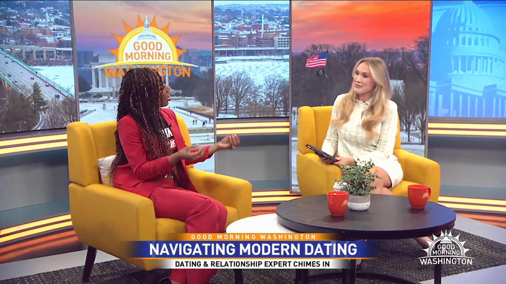 Chrishonna Greene on Good Morning Washington - Valentine's Day Dating Tips