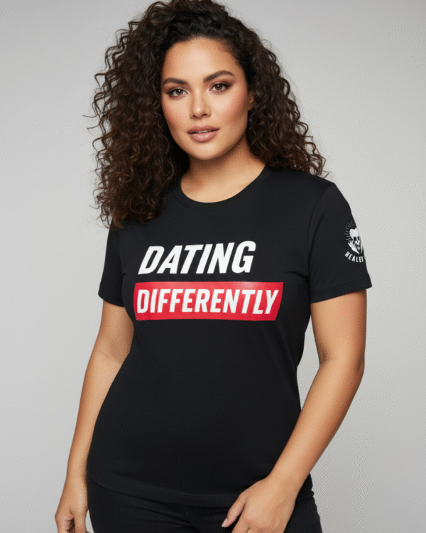 Healed Love Dating Differently T-Shirt thumbnail 3