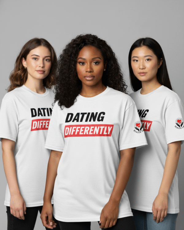Healed Love Dating Differently T-Shirt thumbnail 6